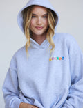 Elevated Faith Heaven Heather Grey Unisex Hoodie — main product shot