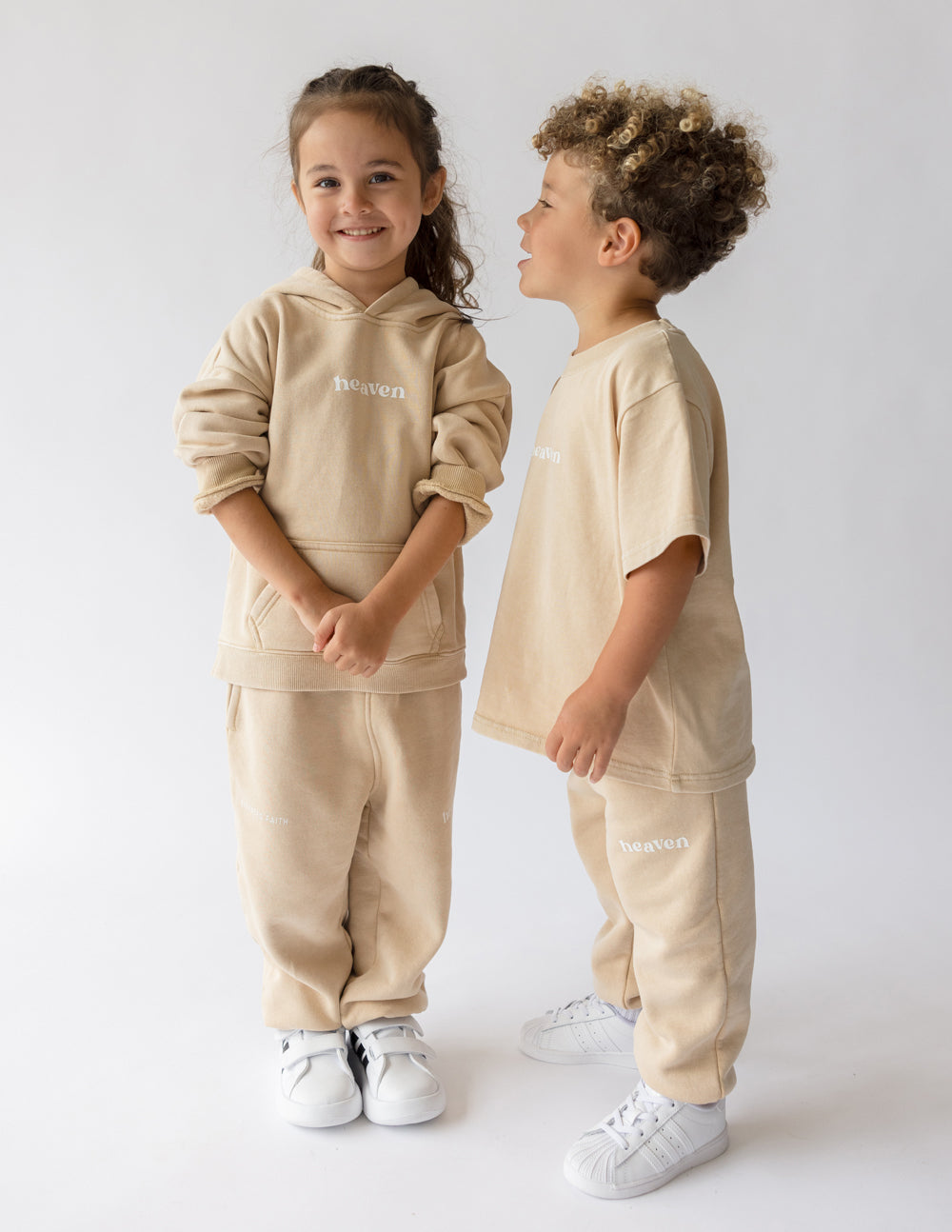 Elevated Faith Heaven Kids Sweatpant — detail close-up