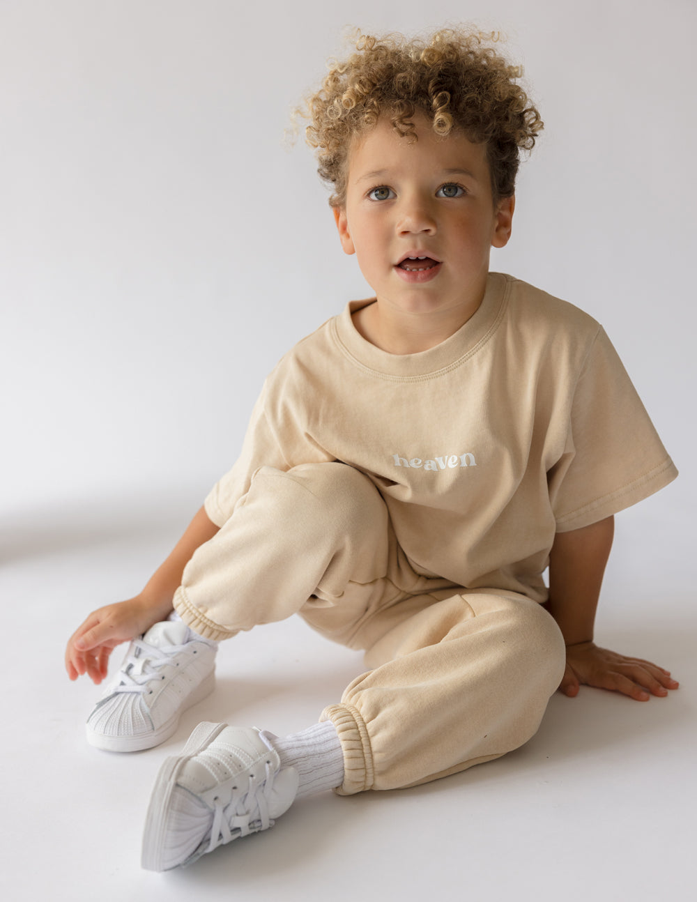 Elevated Faith Heaven Kids Tee — alternative angle