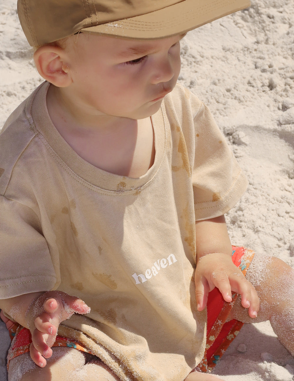 Elevated Faith Heaven Kids Tee — in-use photo