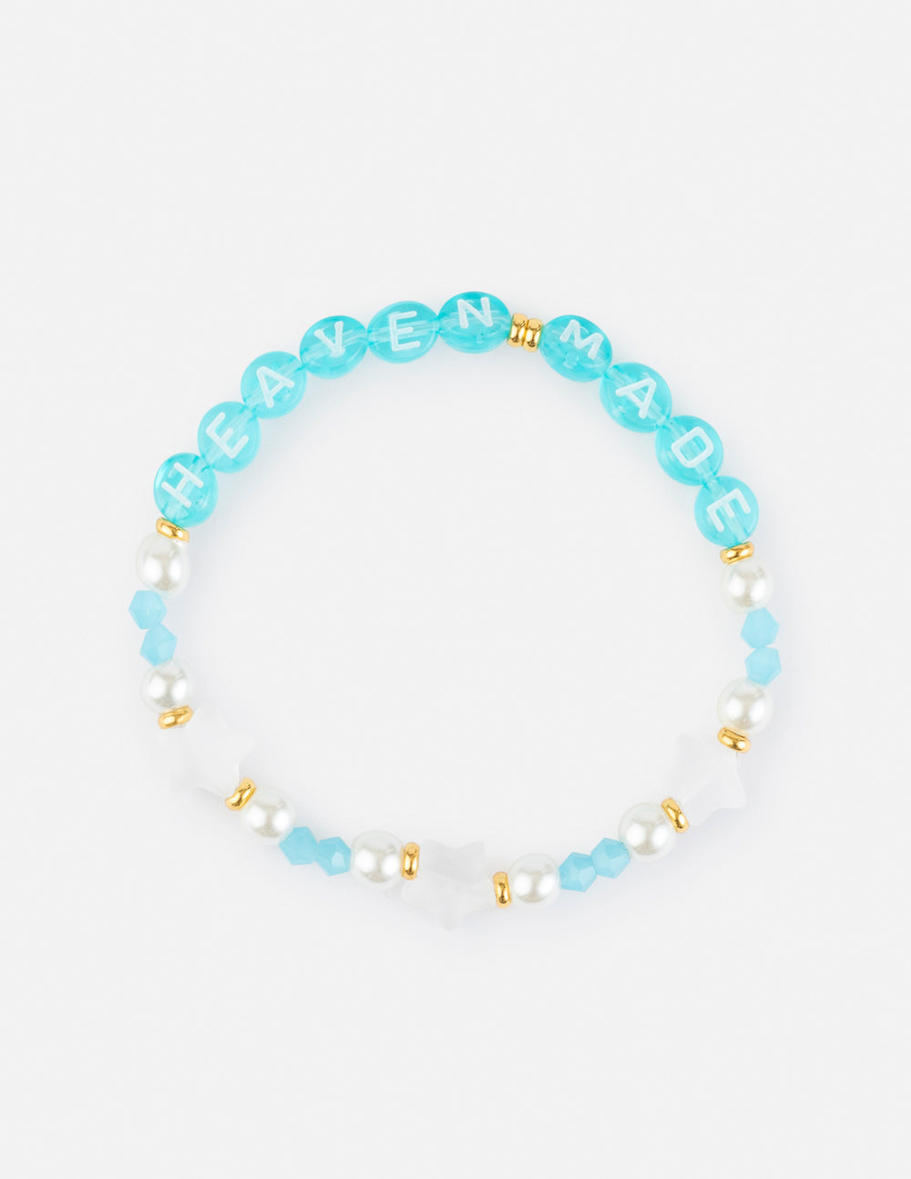 Elevated Faith Heaven Made Letter Bracelet — main product shot