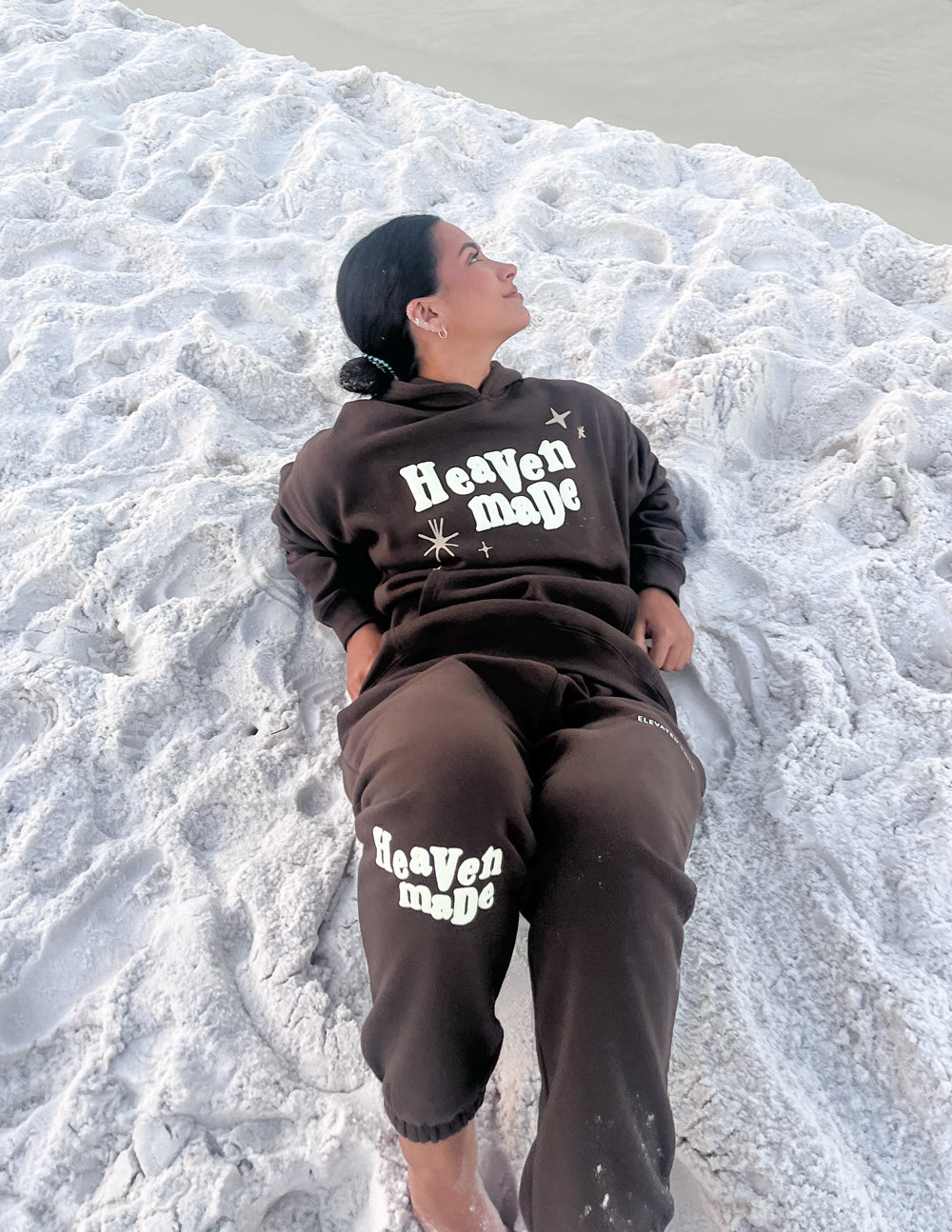 Elevated Faith Heaven Made Unisex Sweatpant — detail close-up