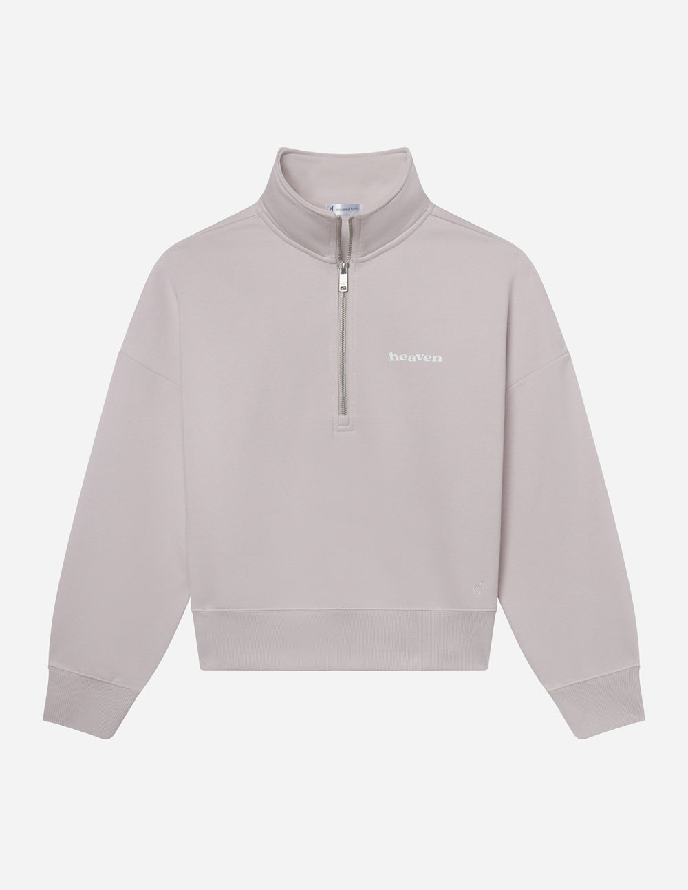 Elevated Faith Heaven Women's Half-Zip — detail shot 8