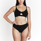 Net Positive Keyhole Bra — detail close-up