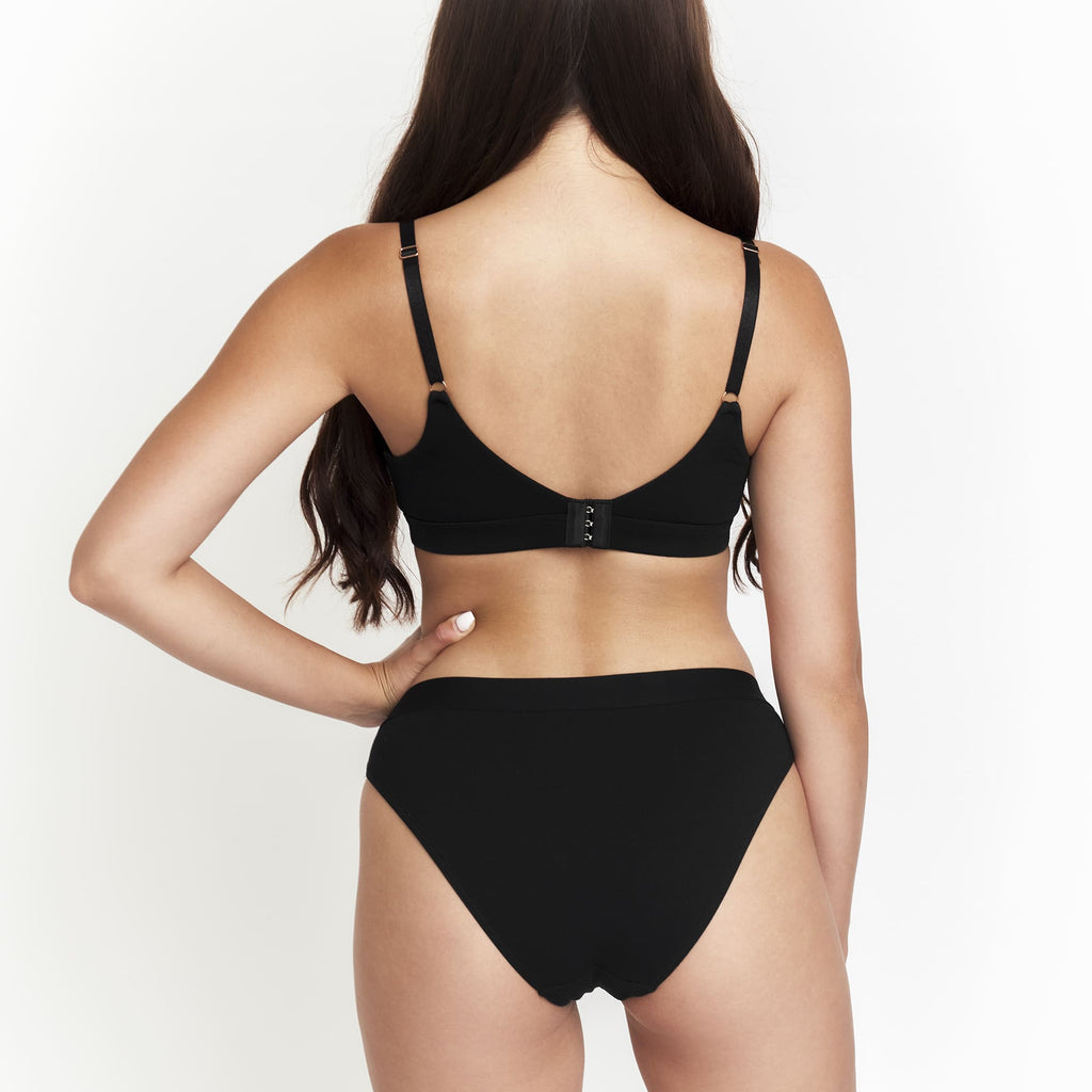 Net Positive Keyhole Bra — side view