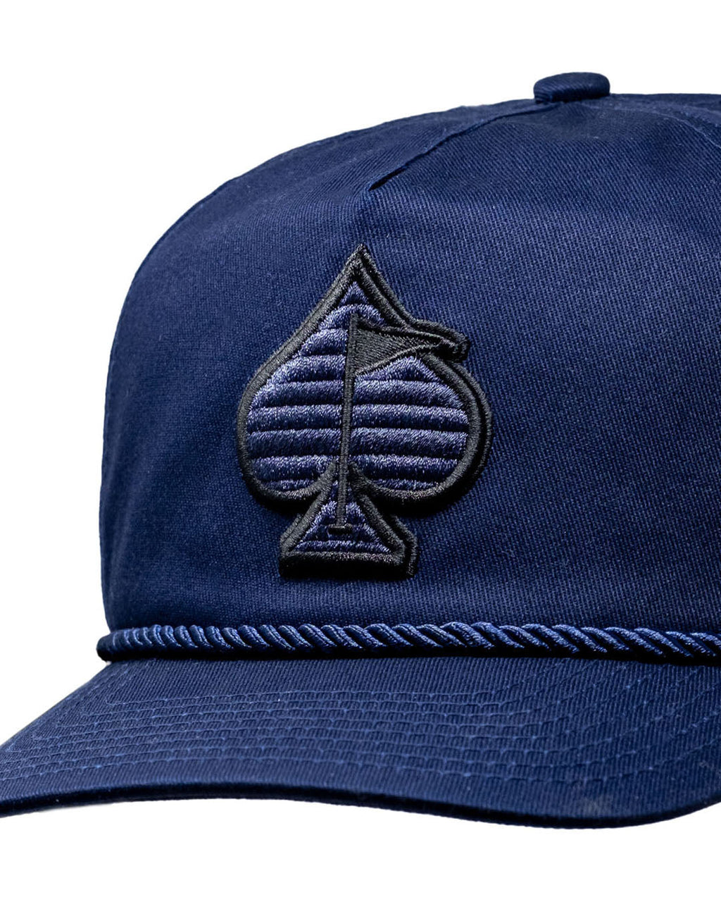 Pins and Aces Heritage Rope Hat - Navy — alternative angle