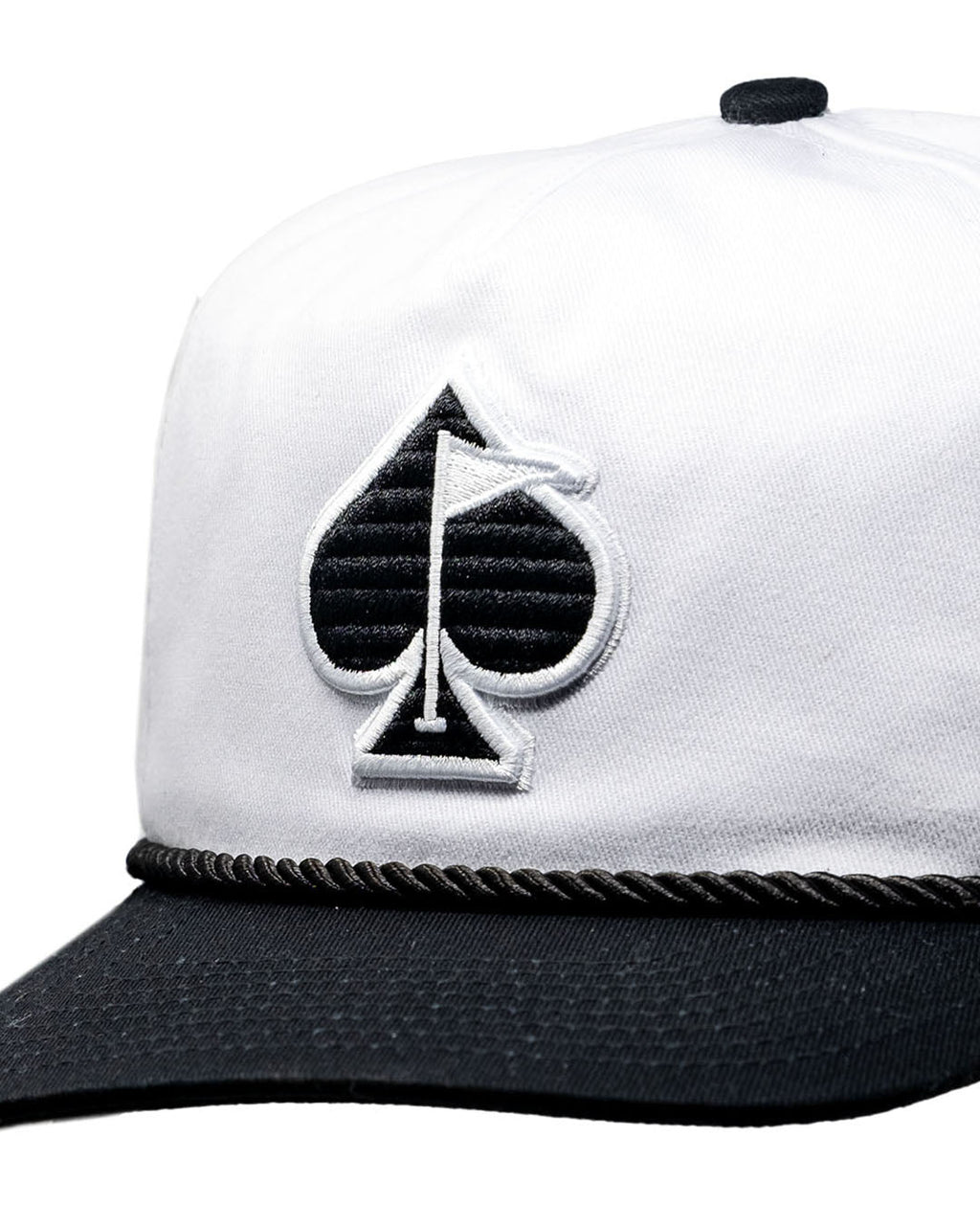 Pins and Aces Heritage Rope Hat - Domino — alternative angle
