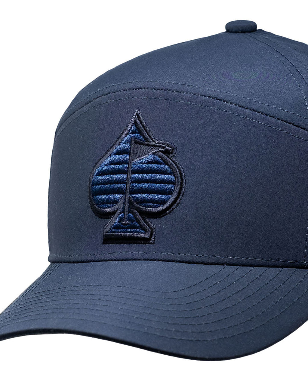 Pins and Aces Tradesman Hat - Navy — alternative angle