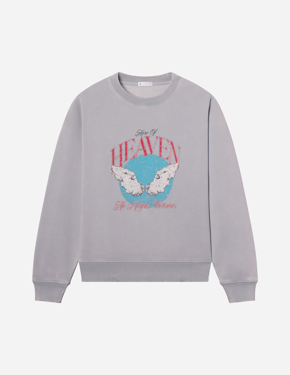 Elevated Faith Hero of Heaven Unisex Crewneck — color detail