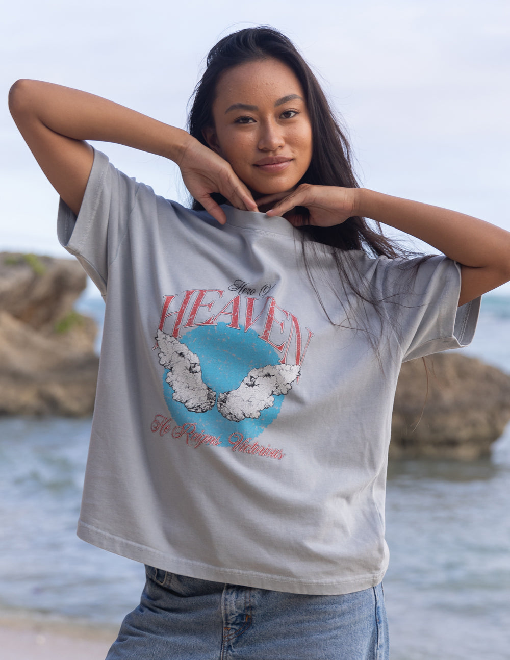 Elevated Faith Hero of Heaven Unisex Tee — t-shirt category context
