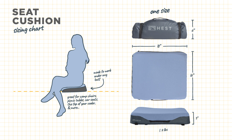 Foamy Seat Cushion – HEST, view 3