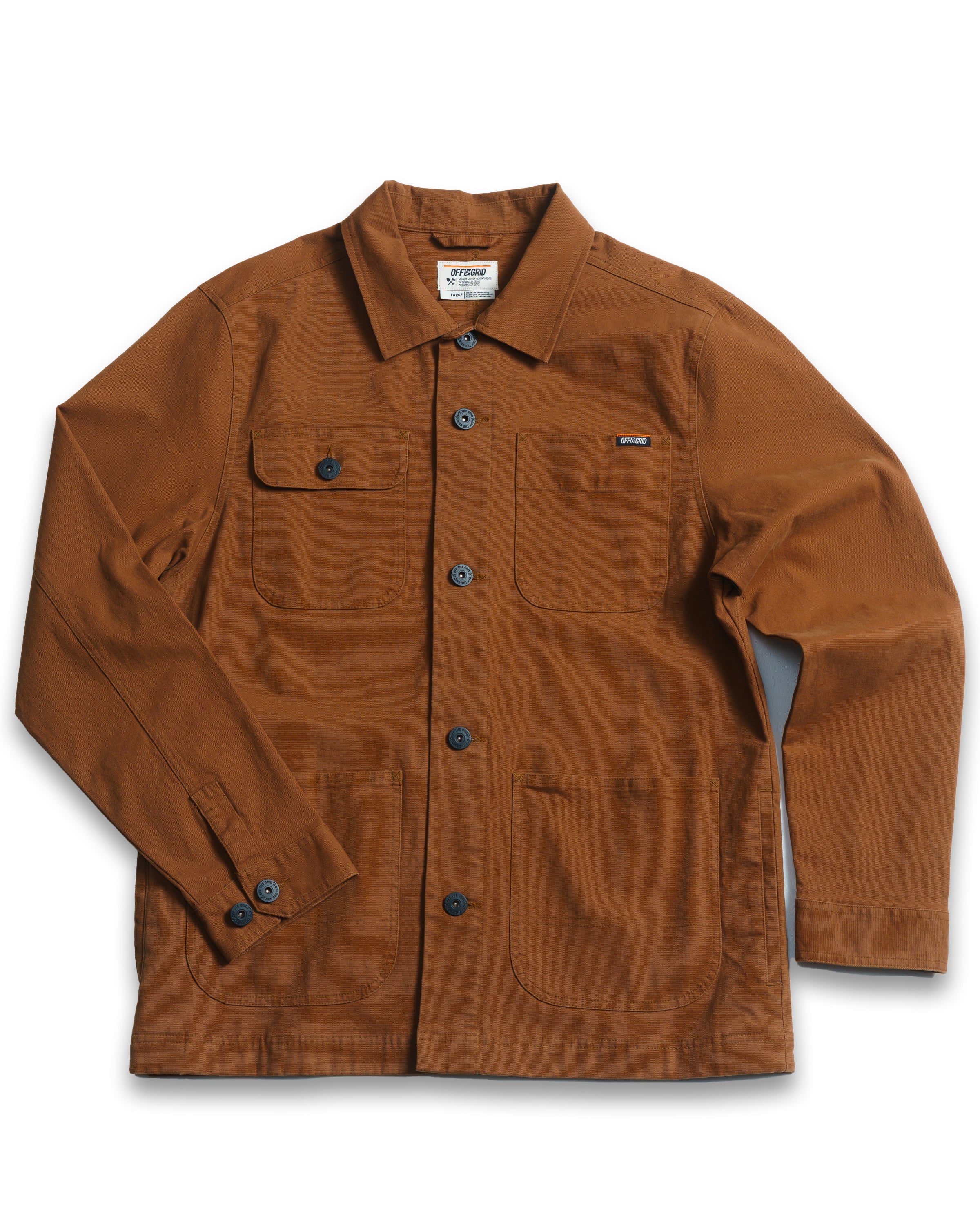 Off The Grid Surplus Heston Chore Coat - TOB — main product shot
