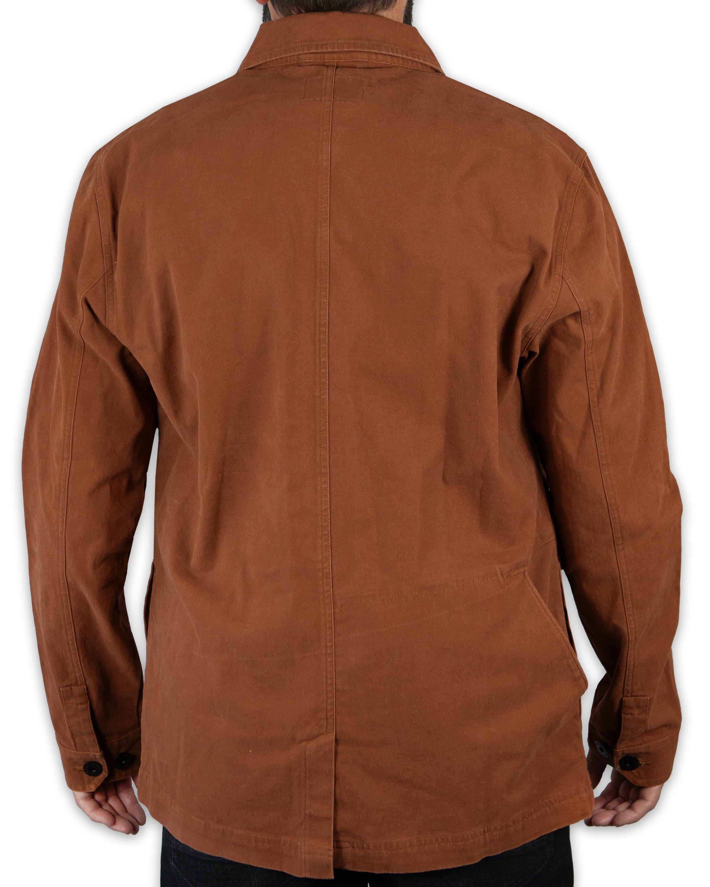 Off The Grid Surplus Heston Chore Coat - TOB — back view