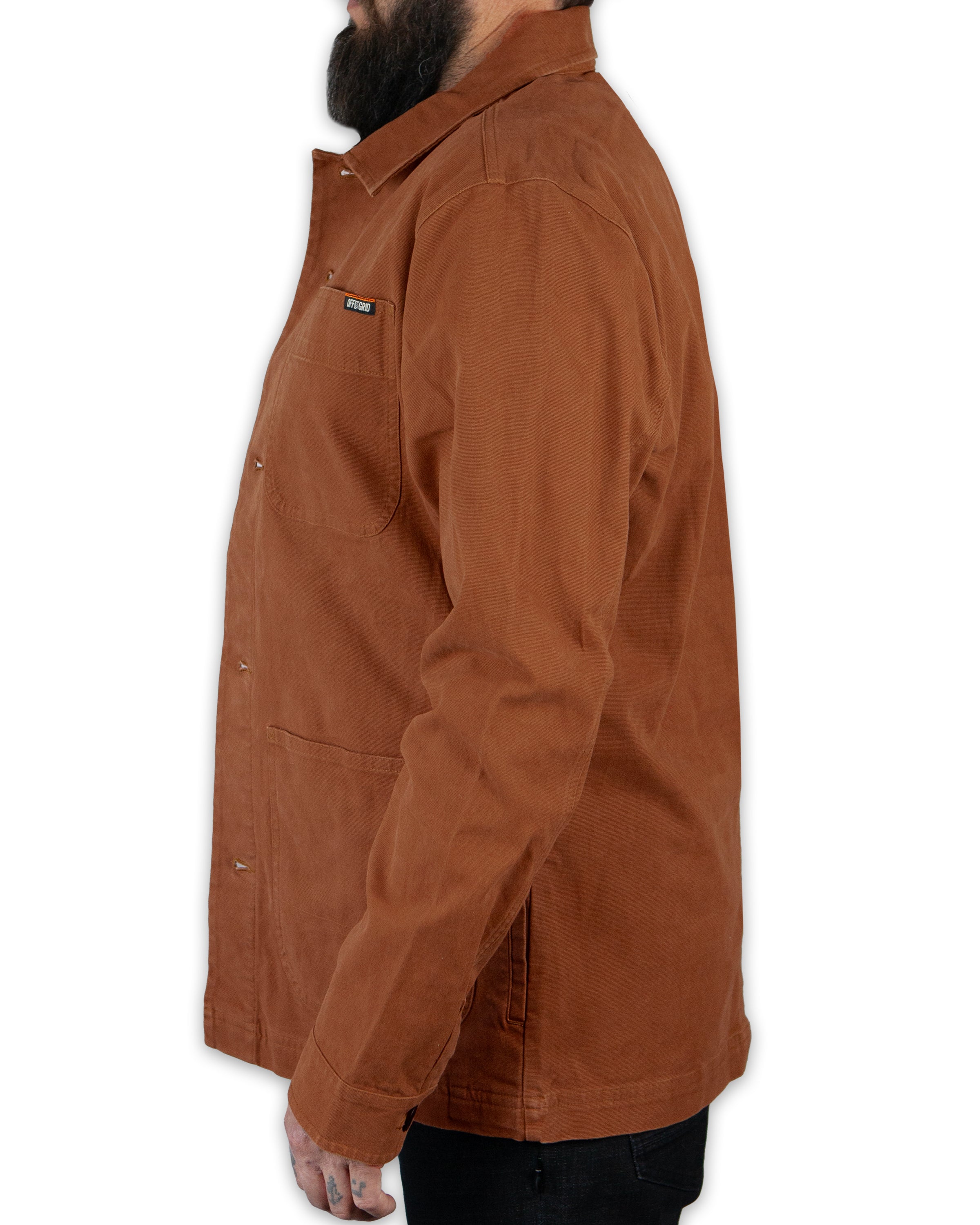 Off The Grid Surplus Heston Chore Coat - TOB — alternative angle
