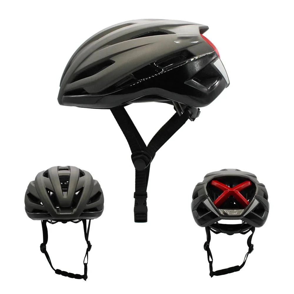 Bicycle Road Races Bike Helmet Cycling Bicycle Sports Safety Cyclocross Riding Mens Racing Time-Trial Reflective Helmet