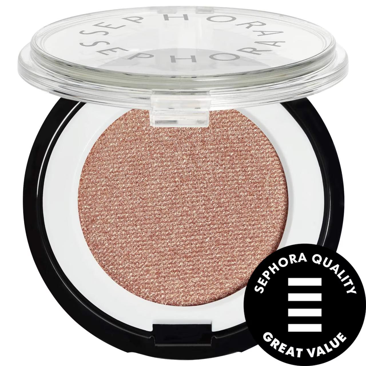 Colorful Eyeshadow: Vegan High Pigment Single Eyeshadow Palette - Matte, Shimmer, Glitter, Cruelty-Free, Buildable Coverage