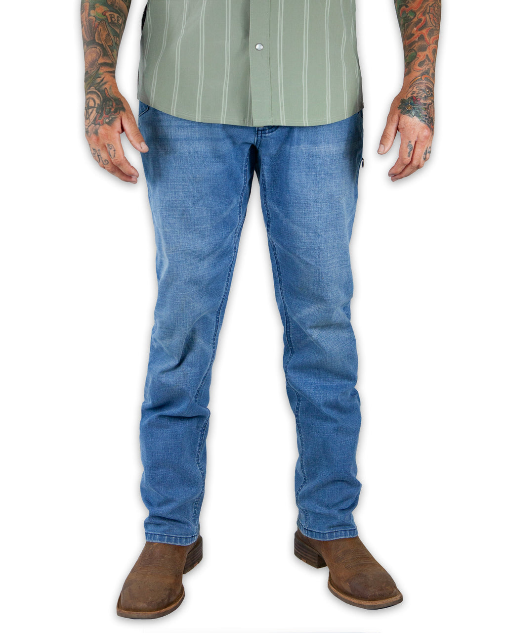Off The Grid Surplus Hideout Denim Boot Cut - Vintage Wash — main product shot