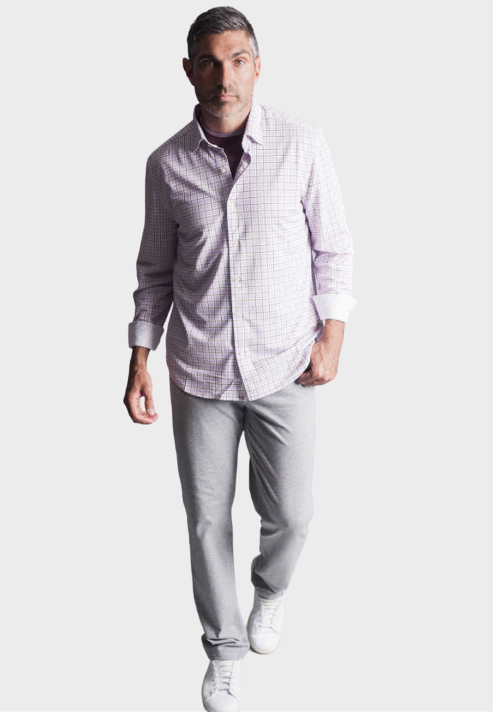 Buki High-Five Tech Pants - Heather Grey — size reference