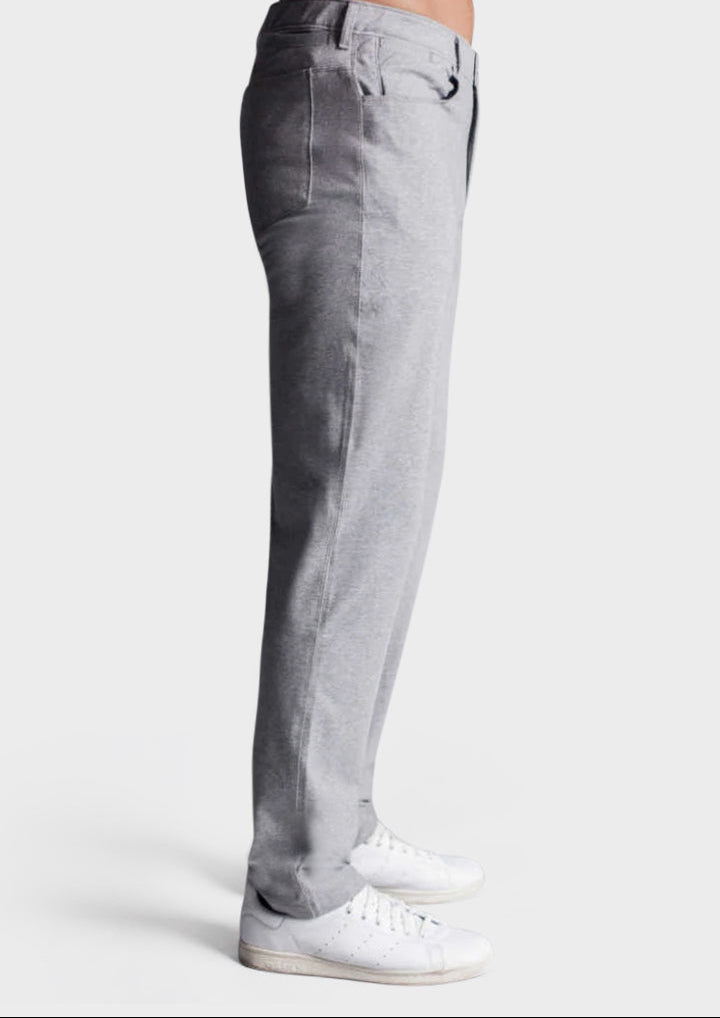 Buki High-Five Tech Pants - Heather Grey — alternative angle