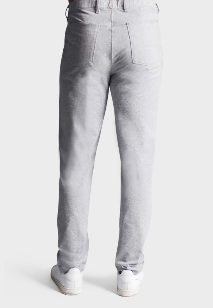 Buki High-Five Tech Pants - Heather Grey — back view