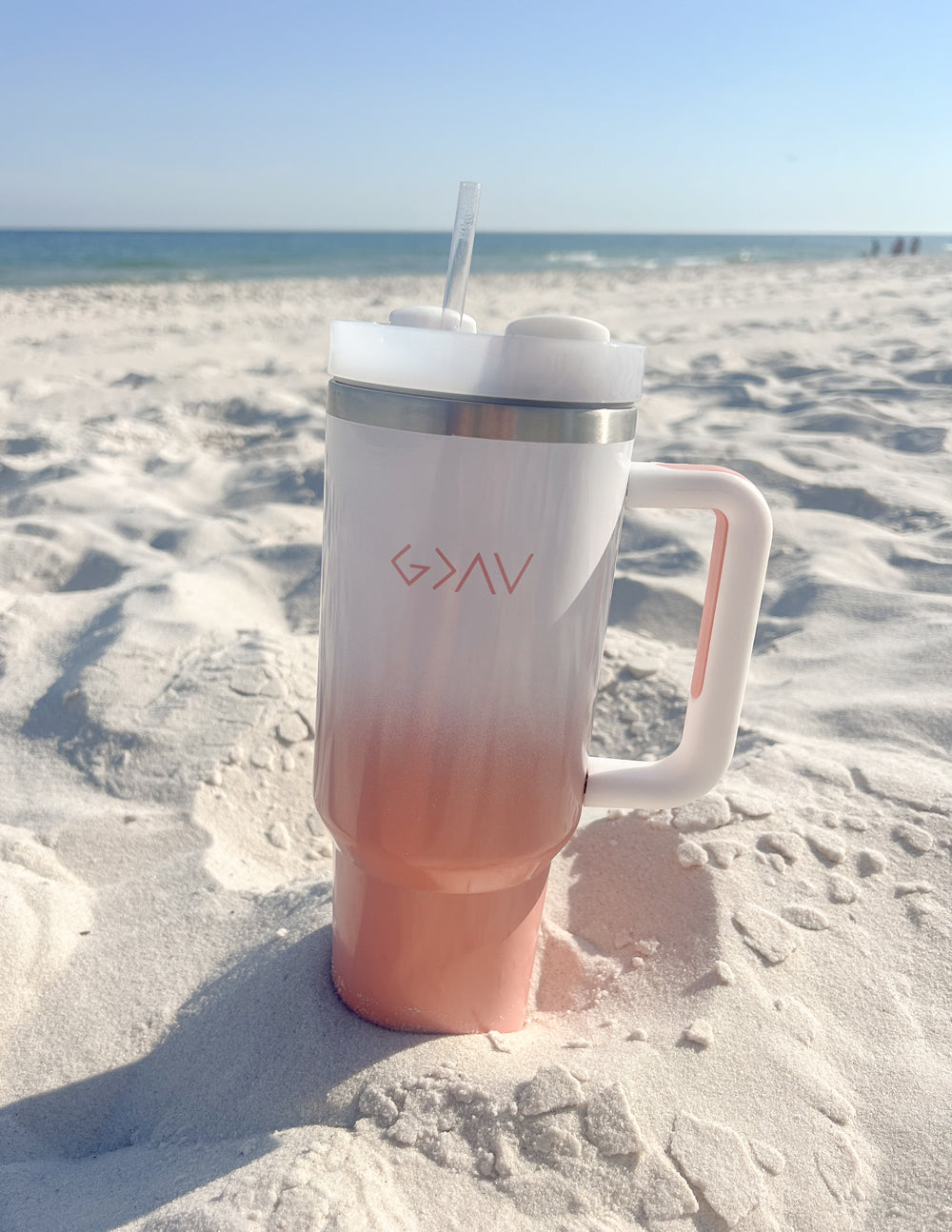 Elevated Faith Highs and Lows 40 oz Tumbler — back view