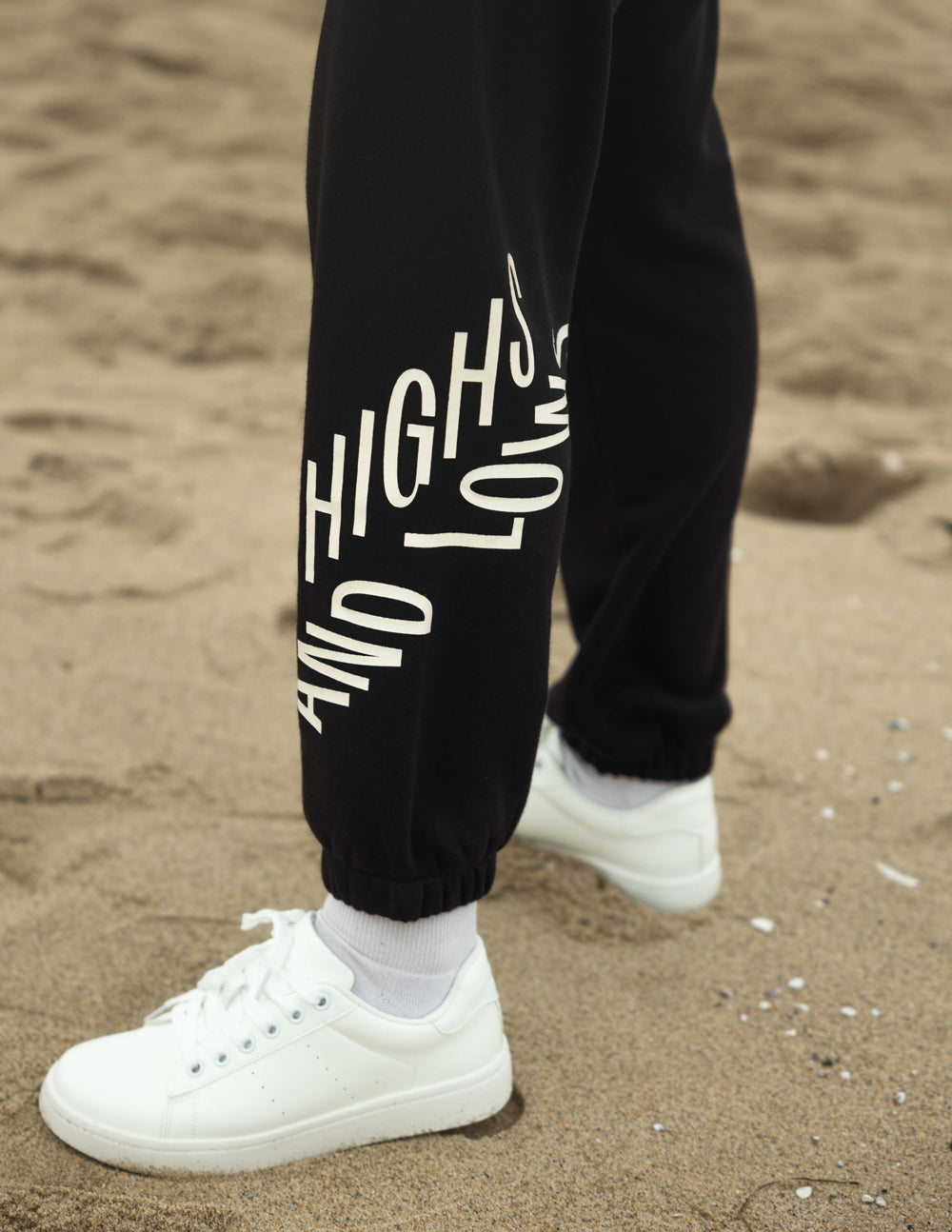 Elevated Faith Highs and Lows Step Unisex Sweatpant — construction detail