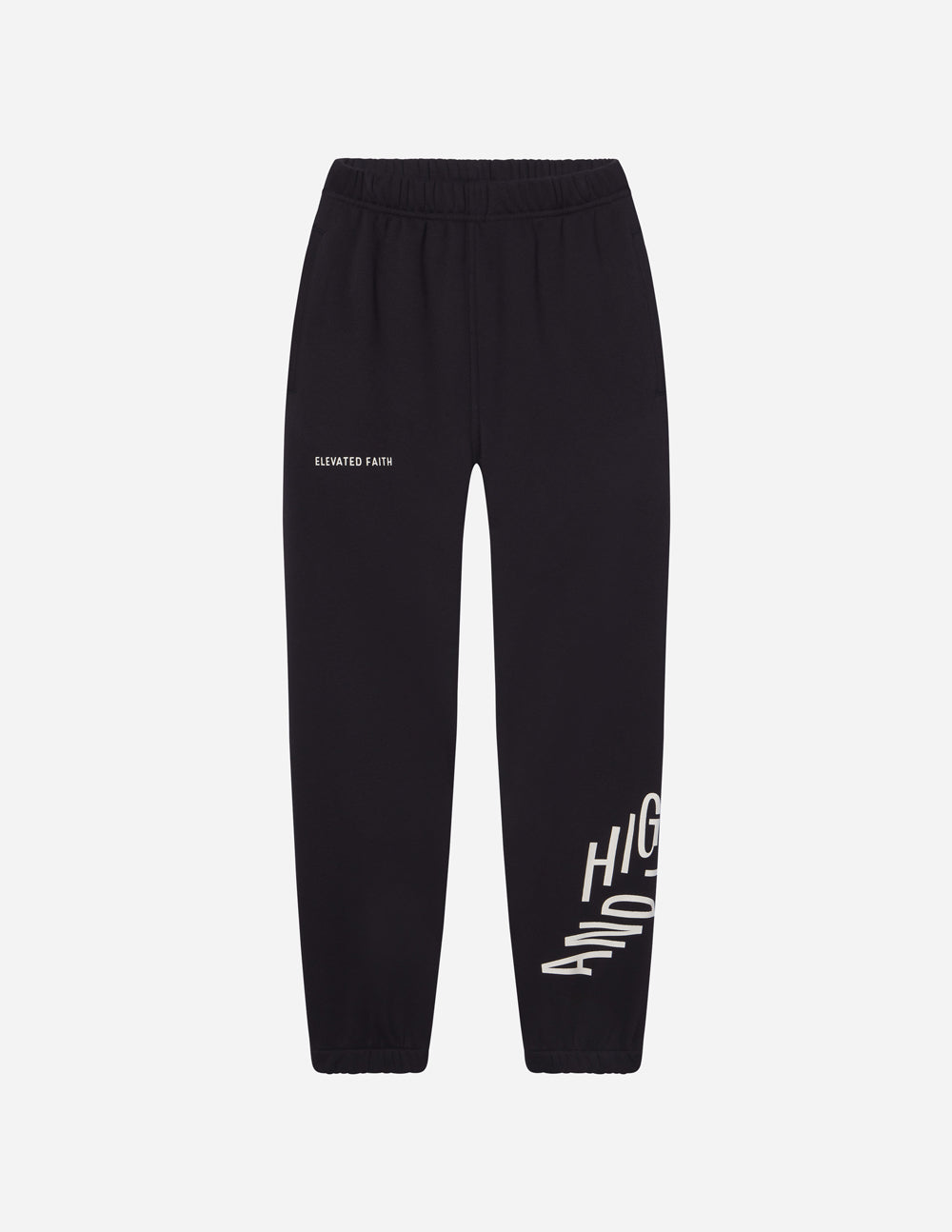 Elevated Faith Highs and Lows Step Unisex Sweatpant — lifestyle worn / used context