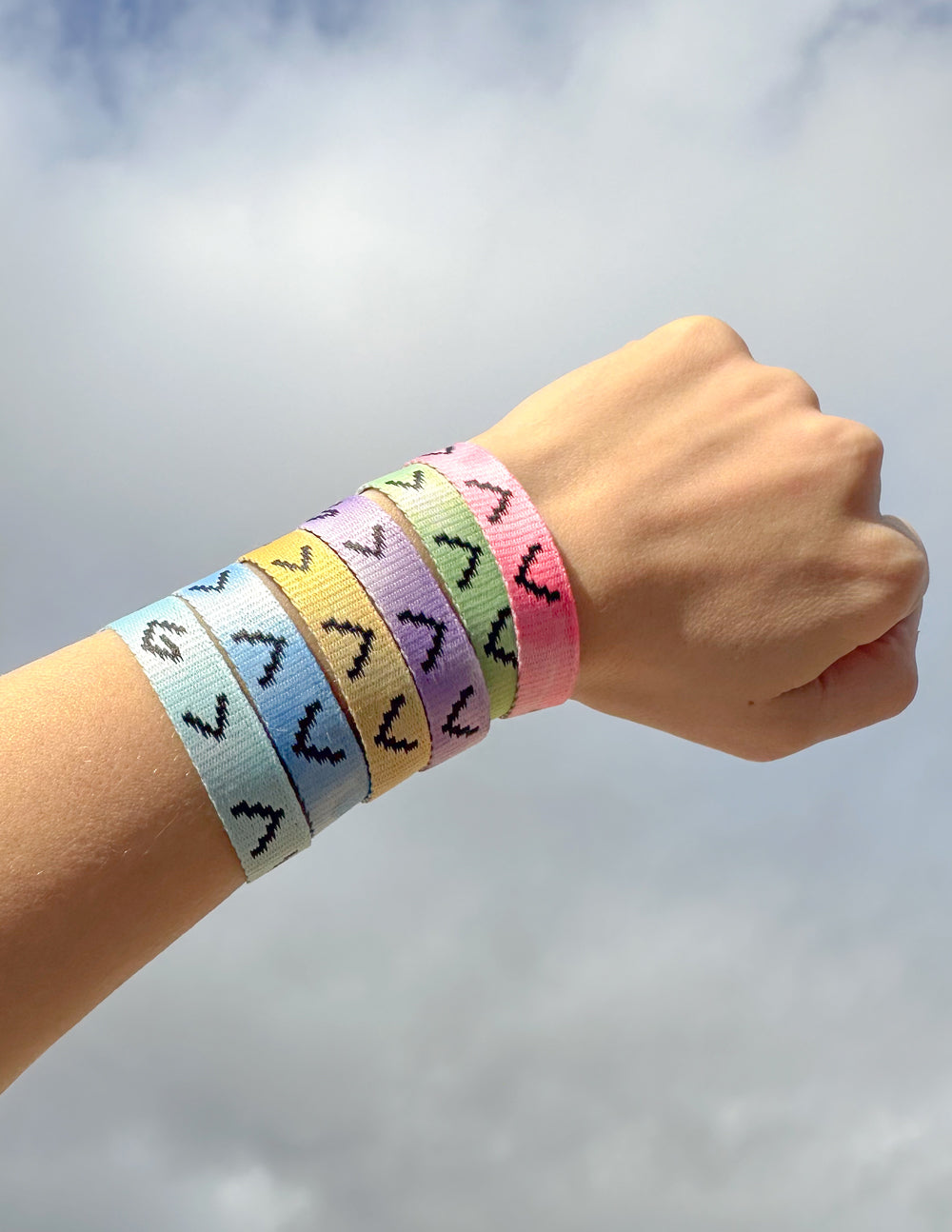 Elevated Faith Highs and Lows Tie-Dye Bracelet Pack — main product shot