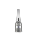 Flormar Glitter Nail Enamel Holographic Silver - Long-Lasting Glitter Nail Polish for Nail Art Designs