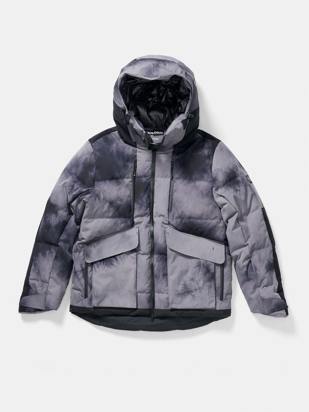 Holden Outerwear Peak Down Parka - Haze Dye — back view
