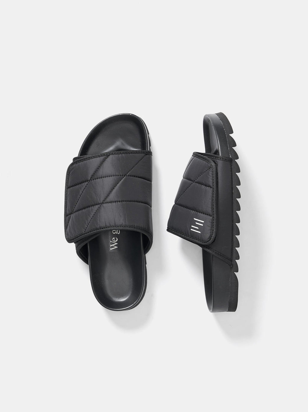 Holden Outerwear Puffy Slide - Unisex - Black — detail close-up