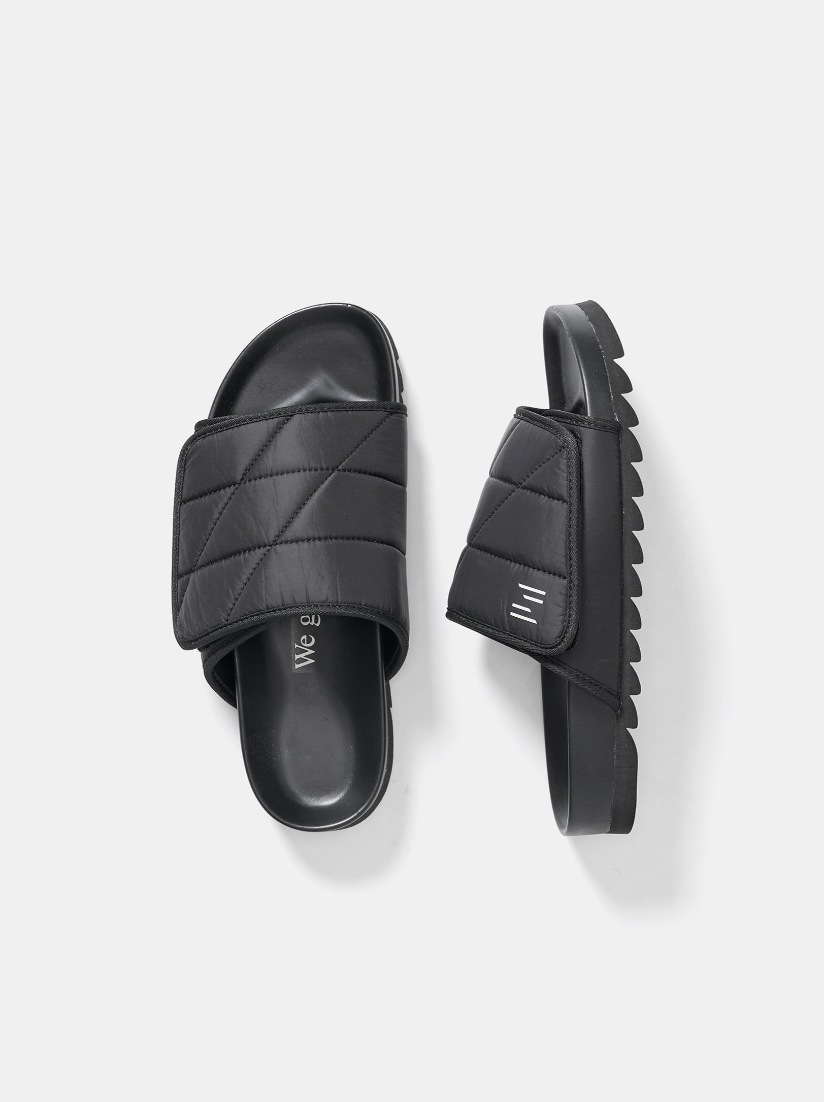 Holden Outerwear Puffy Slide - Unisex - Black — detail close-up