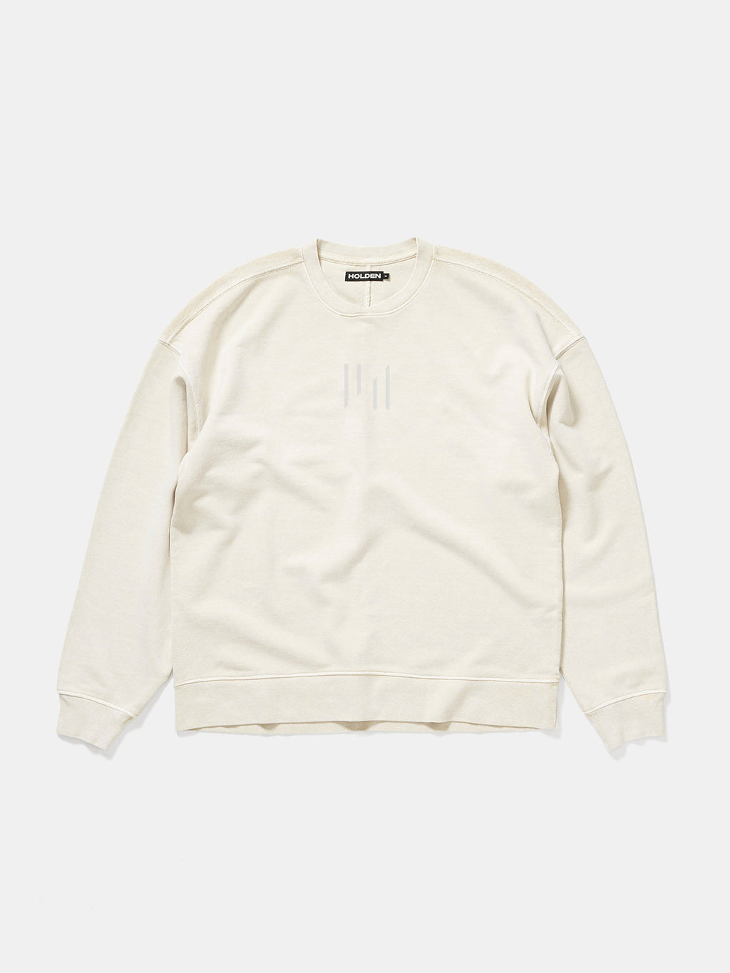 Holden Outerwear Oversized French Terry Crew - Hay — side view