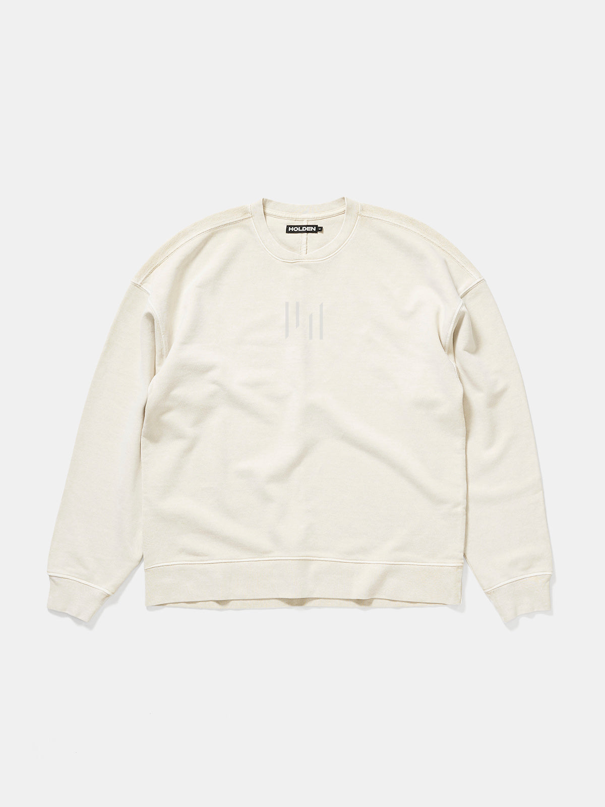 Holden Outerwear Oversized French Terry Crew - Hay — side view