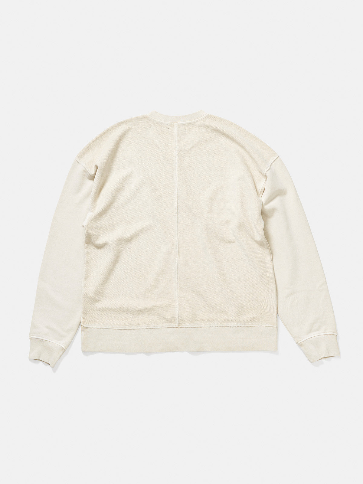 Holden Outerwear Oversized French Terry Crew - Hay — back view