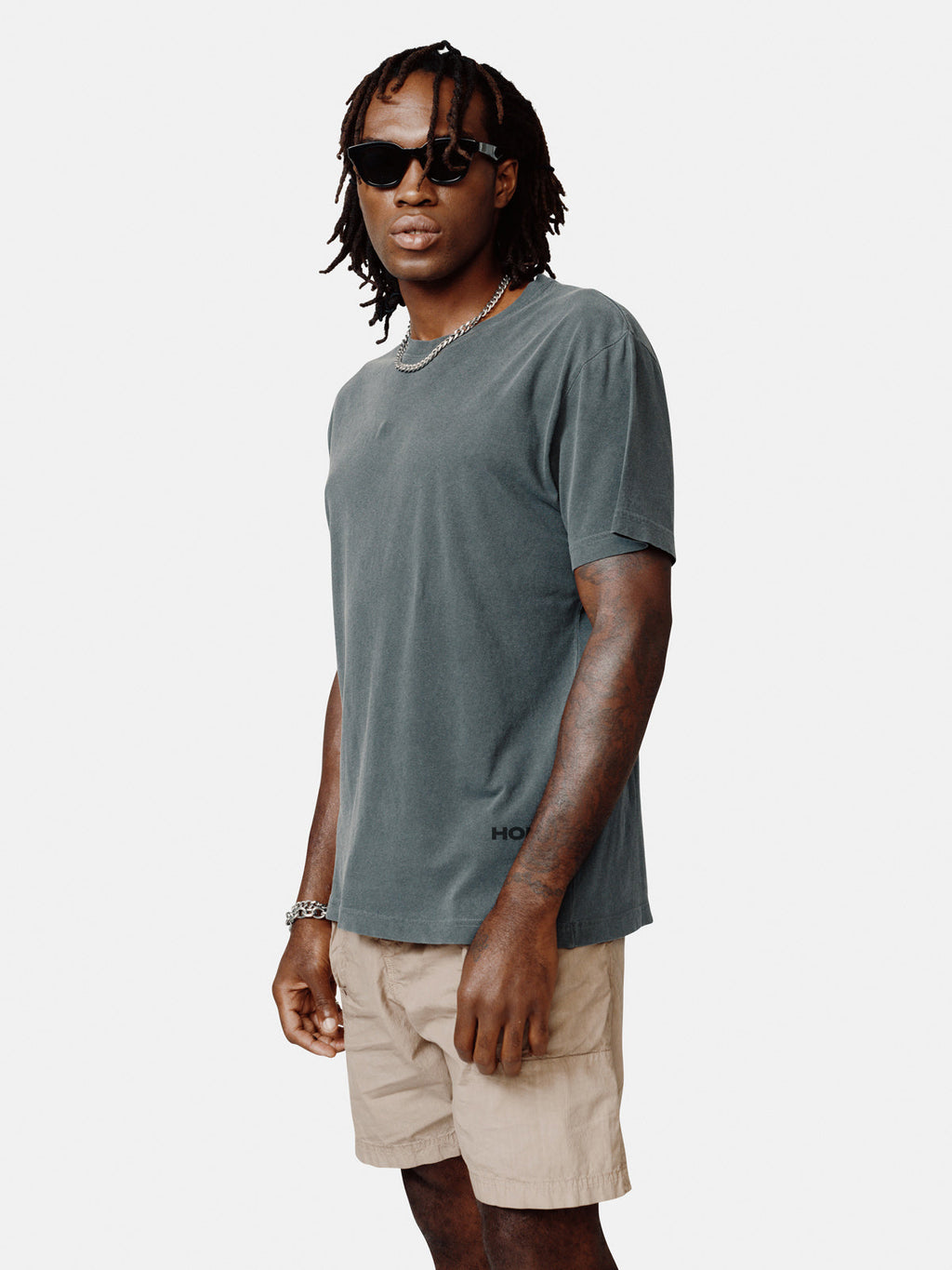 Holden Outerwear Jersey Logo Tee - Black — main product shot
