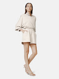 Holden Outerwear French Terry Lounge Short - Hay — main product shot