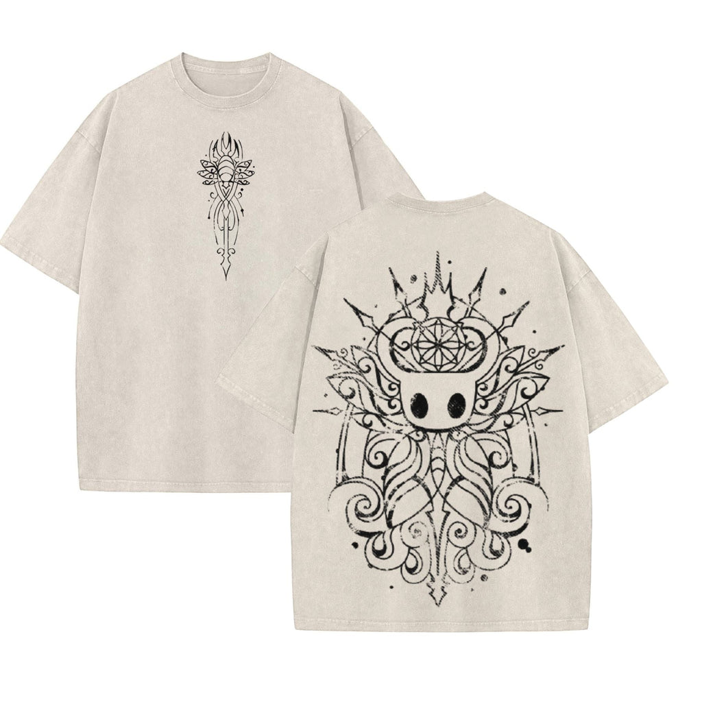 Pasimax Hollow Knight Game Graphic Washed Unisex Tee — main product shot