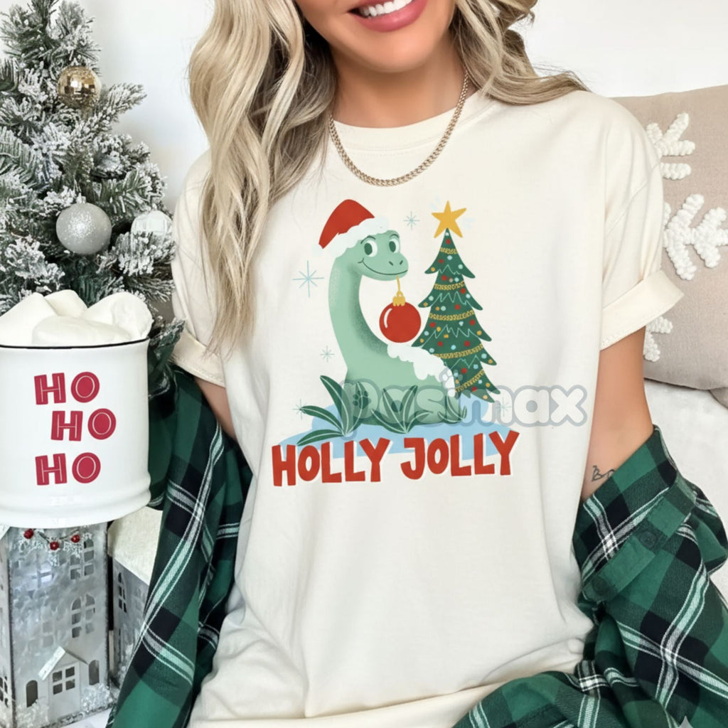 Pasimax 'Holly Jolly' Christmas T-shirt — main product shot