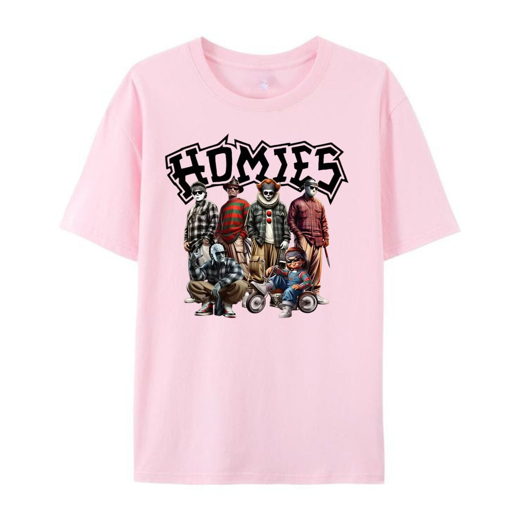 Pasimax "Homies Horror" Movie Villains T-Shirt — main product shot