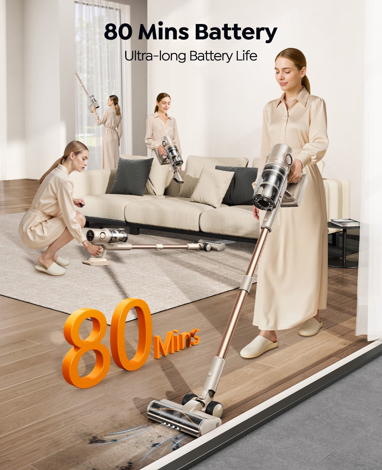 【Best-Selling】Honiture P7 Pro Cordless Vacuum, view 8