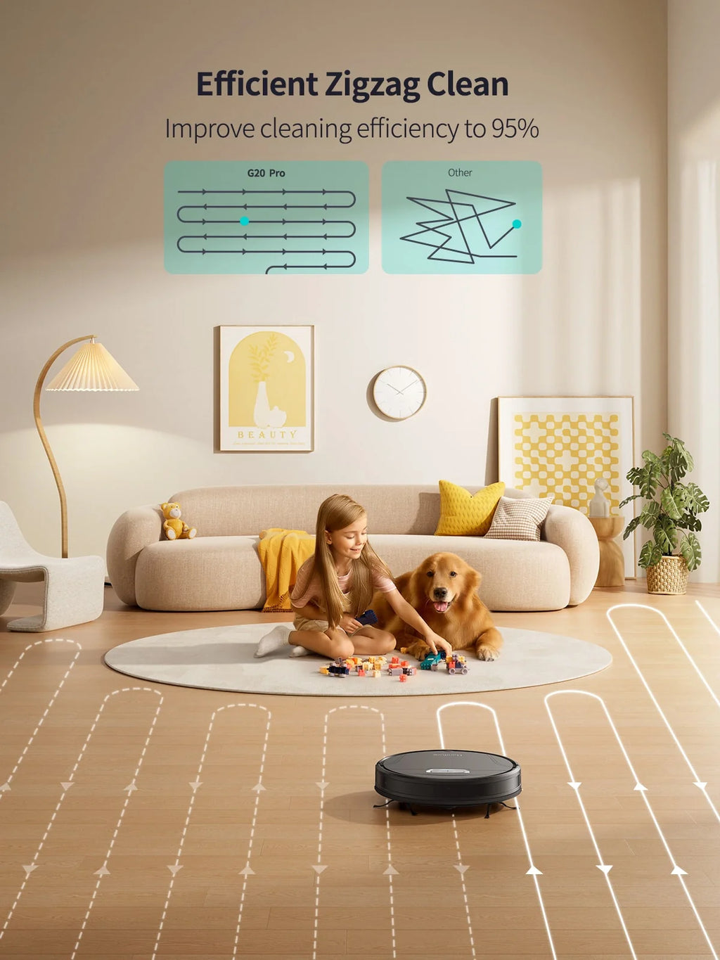 Honiture G20 Pro Robotic Vacuum, view 5