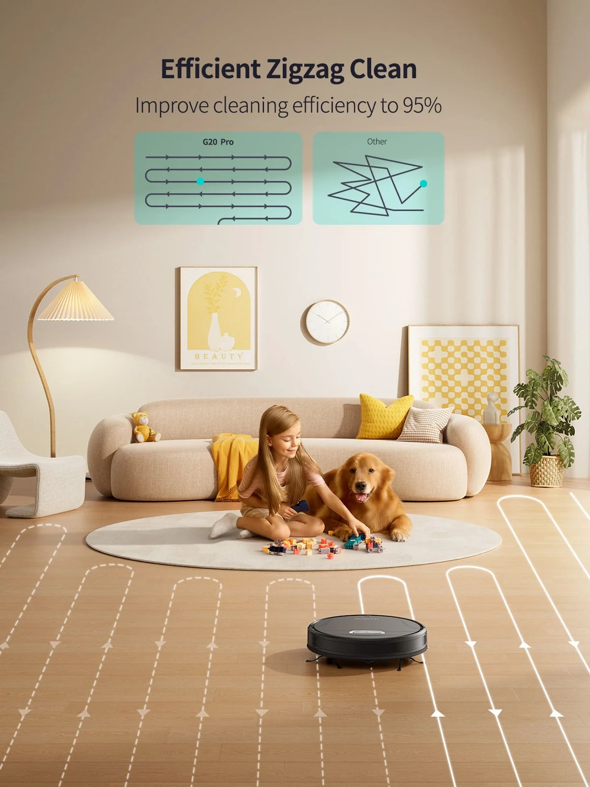 Honiture G20 Pro Robotic Vacuum, view 5