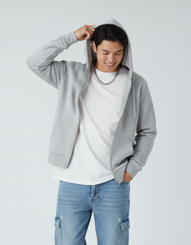 Heavyweight Zip Hoodie P2017 – SpectraUSA, view 7
