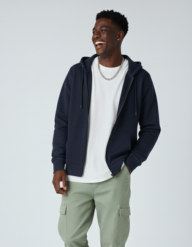 Heavyweight Zip Hoodie P2017 – SpectraUSA, view 9