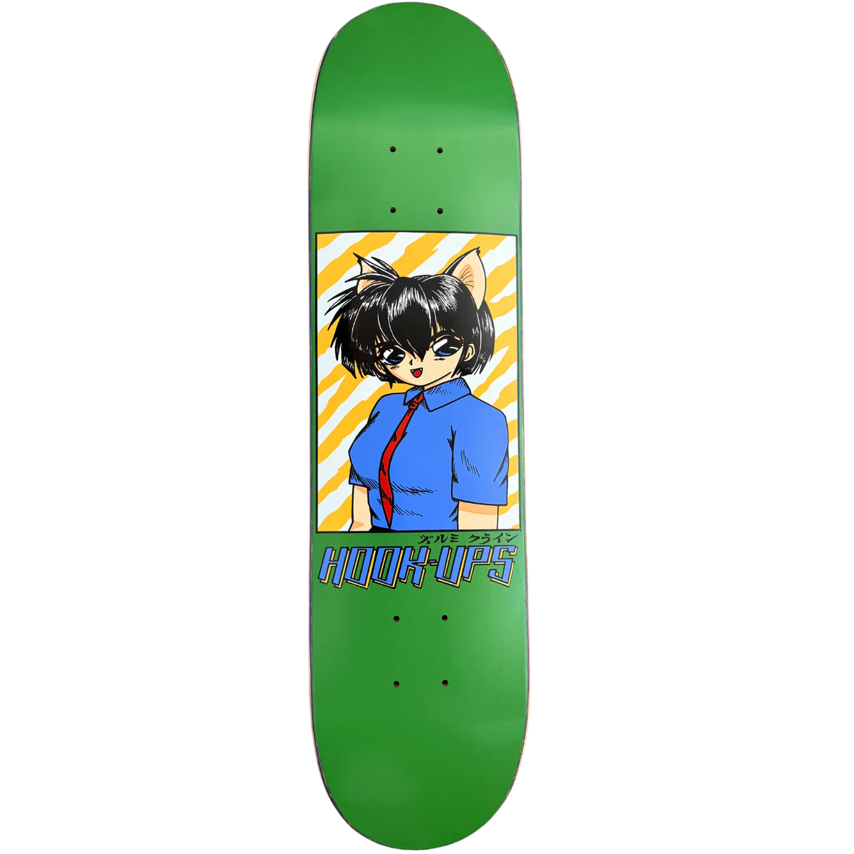 Hook-Ups Cat Girl 2 Skateboard Deck - 7.5", Skateboard Decks