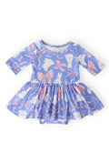 Mila & Rose ® Hop, Skip & Twirl 3/4 Sleeve Twirl Bodysuit — main product shot