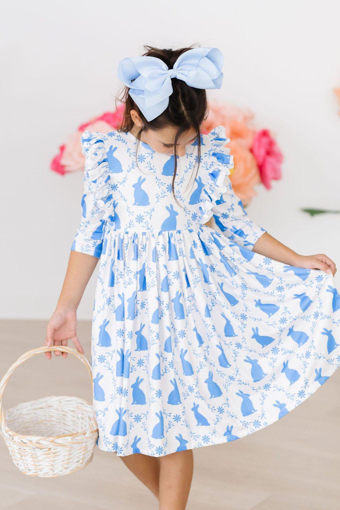 Mila & Rose ® Hop 'til You Drop Ruffle Twirl Dress — main product shot