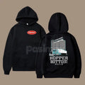 Pasimax Hopper Bottom Mafia Hoodie – Peterbilt Semi Truck Graphic Pullover, Grain Hauler Trucker Apparel, Unisex — main produ
