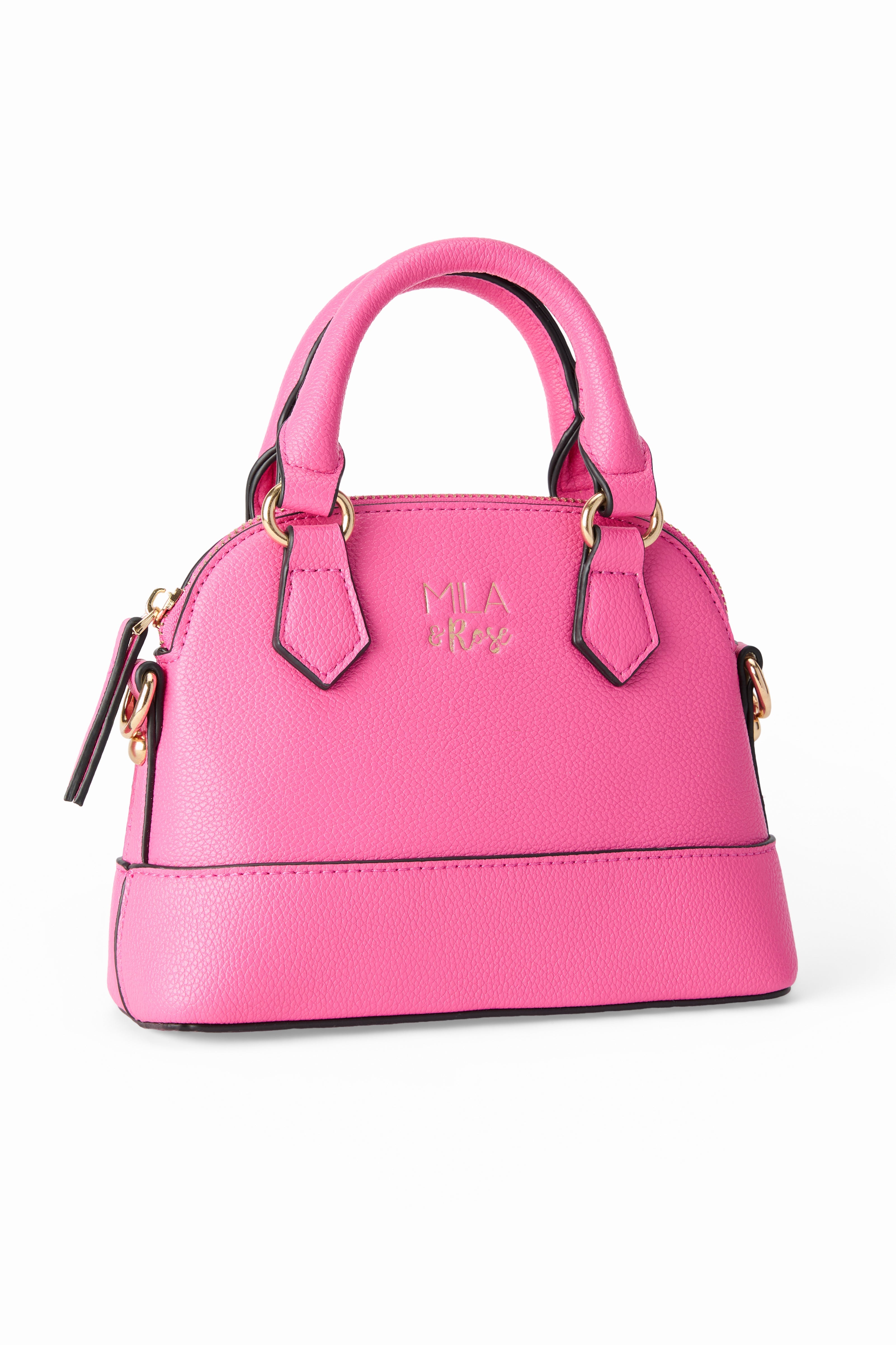 Mila & Rose ® Hot Pink Girl's Crossbody Purse — main product shot